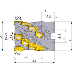 VFX5UR0203CA15 FACE MILL
