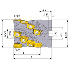 VFX5UR0204AA10 FACE MILL