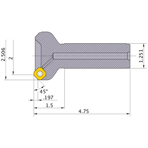 WSX445UR3203FA20M INDEXABLE EM