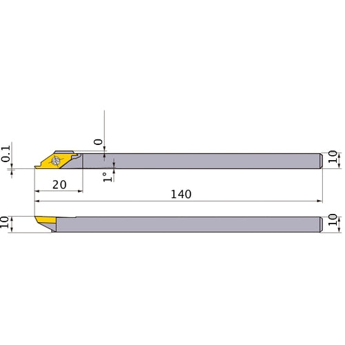 CSVHL1010 TURNING HOLDER