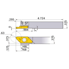 CTBHL-062 TURNING HOLDER