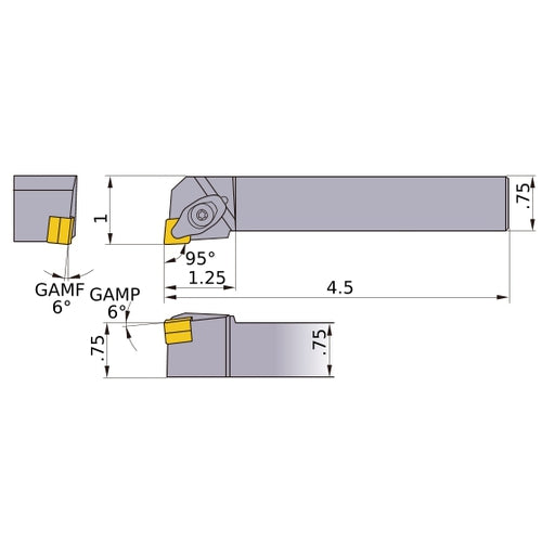 DCLNL-124 TURNING HOLDER
