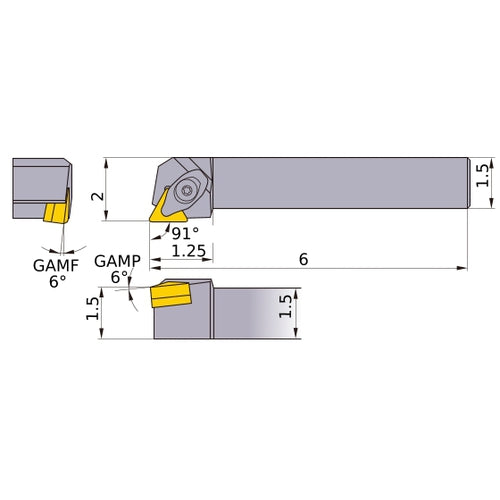 DTGNL-244 TURNING HOLDER