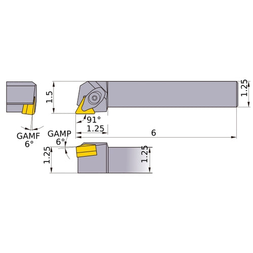 DTGNR-204 TURNING HOLDER