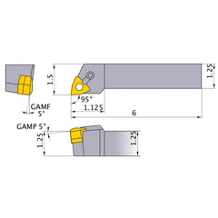 MWLNR-205D TURNING HOLDER