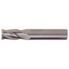 ‎5/8″ × 5/8″ × 2-1/4″ × 5″ RHS / RHC Solid Carbide 4-Flute Square Nose Single End General Purpose End Mill - TiCN - Exact Tooling