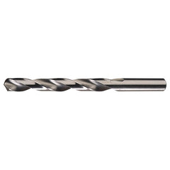 #10 RHS / RHC HSS 118 Degree Radial Point Low Helix Jobber Drill - Bright - Exact Tooling