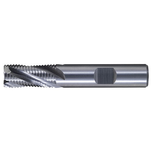 5/8″ × 5/8″ × 3/4″ × 3″ RHS / RHC Solid Carbide Mult-Flute Square End High-Performance End Mill - Bright - Exact Tooling
