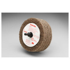 ‎Scotch-Brite Roloc + Cut and Polish Disc D5 C5-ZR A/O Medium 3″ × 1-1/4″ - Exact Tooling