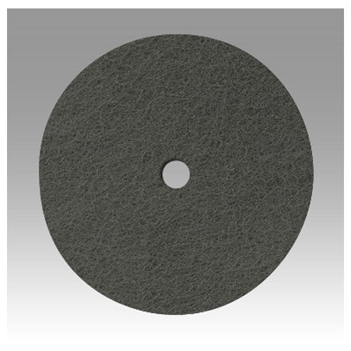 Scotch-Brite Clean and Finish Disc CF-DC SiC Very Fine 6″ × 3/8″ - Exact Tooling