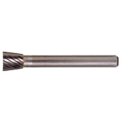 SN-51 Standard Cut Solid Carbide Bur-Inverted Taper Shape - Exact Tooling