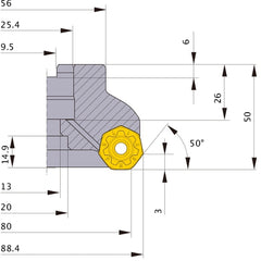 AHX440SR08008CA MILL