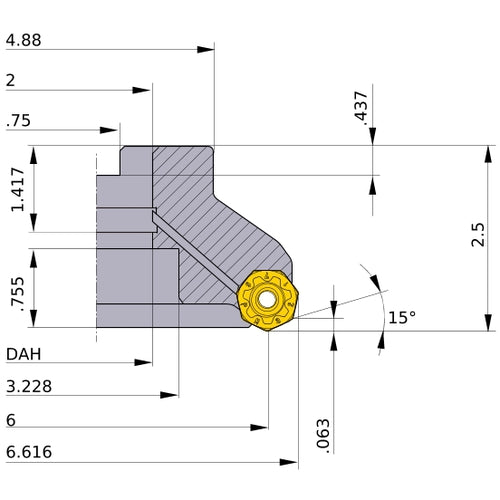 AHX475SUR0612FA MILL