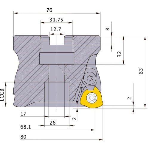 AJX14R08004D MILL