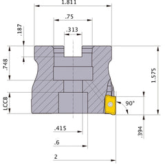 APX3000R0207B FACE MILL