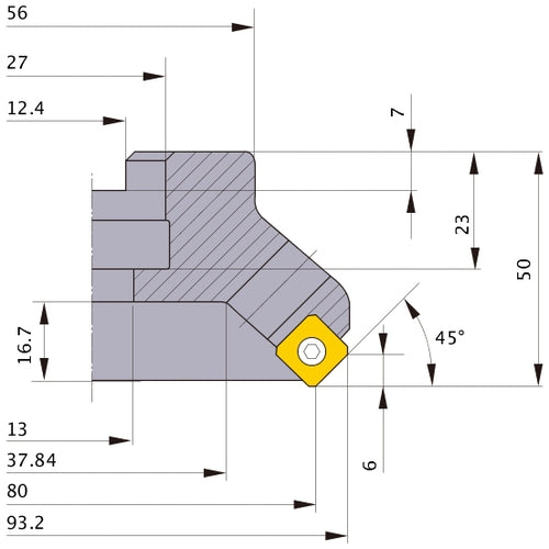 ‎ASX445-080A04R MILL