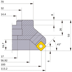 ‎ASX445-100A07R MILL