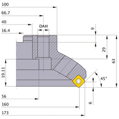 ‎ASX445-160C07R MILL