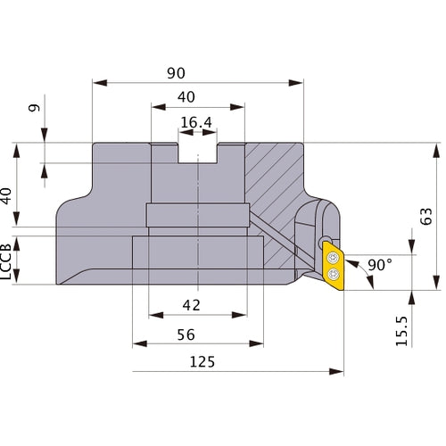 ‎AXD4000-125B07RA MILL