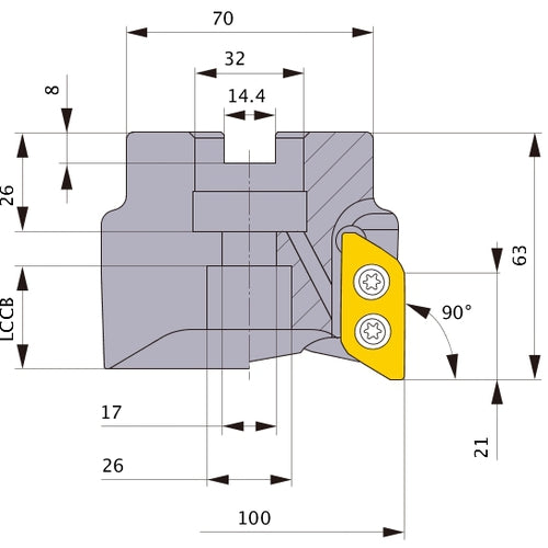 ‎AXD7000-100A05RA MILL
