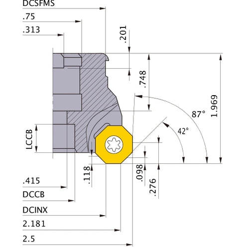 BOE4R2504 FACE MILL