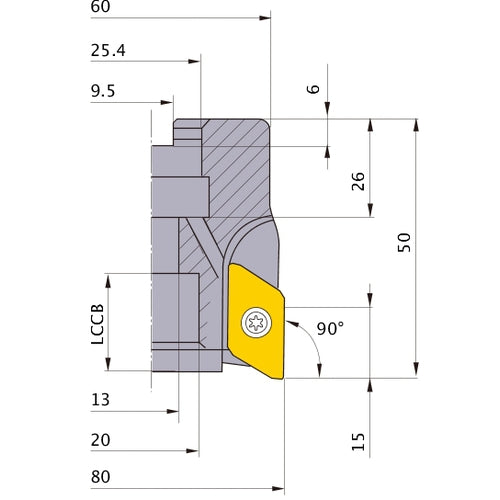 BXD4000R08005CB MILL