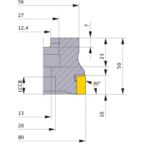 ‎VOX400-080A04R MILL