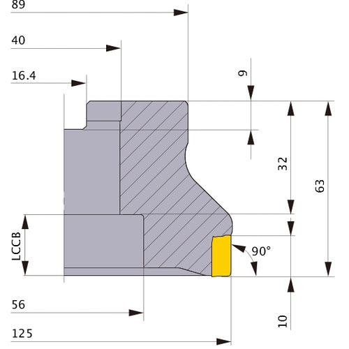 ‎VOX400-125B12R MILL