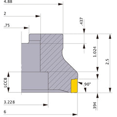 VOX400UR0620F FACE MILL