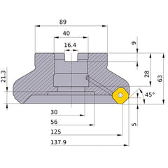 ‎WSX445-125B12AR MILL