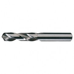 #24 RHS / RHC HSS 118 Degree Radial Point General Purpose Screw Machine Drill - Bright - Exact Tooling