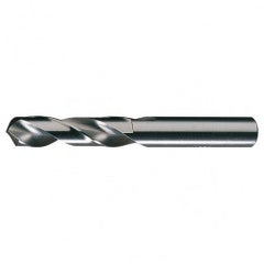#24 RHS / RHC HSS 118 Degree Radial Point General Purpose Screw Machine Drill - Bright - Exact Tooling