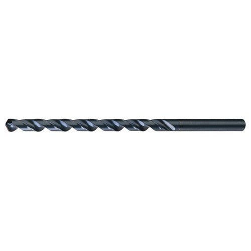 9/16″ RHS / RHC HSS 118 Degree Notched Point Extra Length Drill - Steam Oxide - Exact Tooling