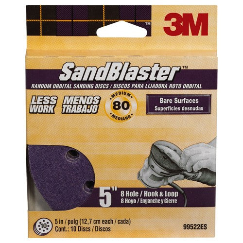 5in × 8Hole 3M™ SandBlaster™ Sanding D Alt Mfg # 99822 - Exact Tooling
