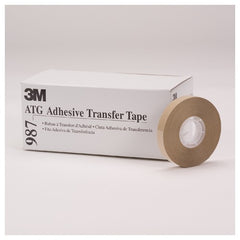3M ATG Adhesive Transfer Tape 987 Clear 1/2″ × 60 yd 1.7 mil - Exact Tooling