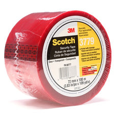 Scotch Security Message Box Sealing Tape 3779 Clear 72 mm × 100 m - Exact Tooling