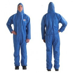 4515 XL BLUE DISPOSABLE COVERALL - Exact Tooling