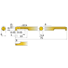 ‎CG0610RS-10B TF15 BORING BAR