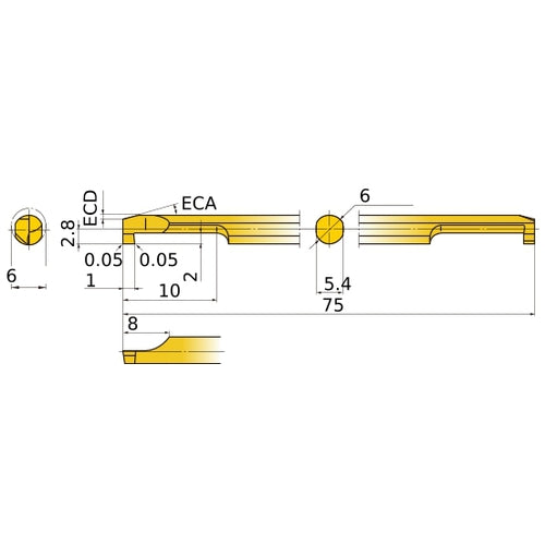 ‎CG0610RS-10 VP15TF BORING BAR