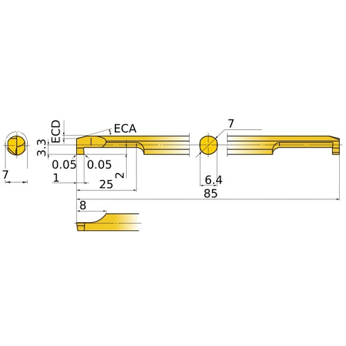 ‎CG07RS-10B TF15 BORING BAR