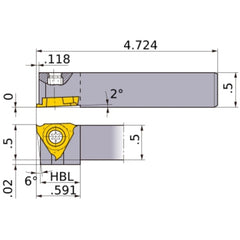 GTBHL-083 TURNING HOLDER