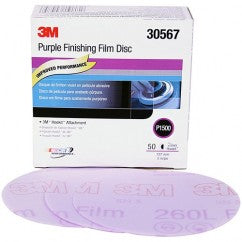 5 - P1500 Grit - 30567 Film Disc - Exact Tooling