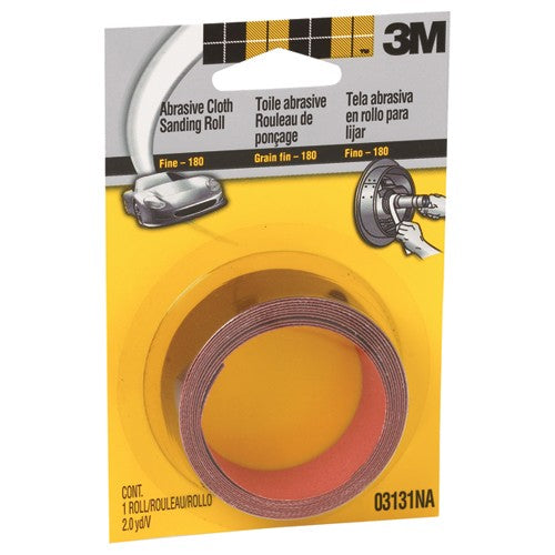 3M Abrasive Cloth Sanding Roll 03131 1″ × 6 ft fine - Exact Tooling