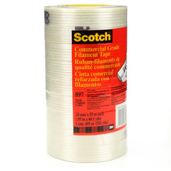 Scotch Filament Tape 897 Clear 24 mm × 55 m 5 mil - Exact Tooling