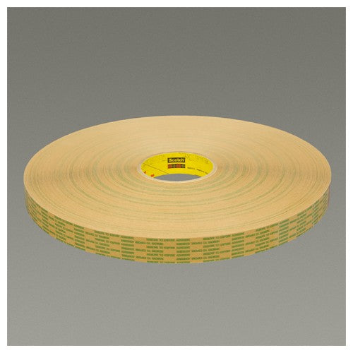 3M Adhesive Transfer Tape Extended Liner 465XL Translucent 1/2″ × 60 yd 2 mil - Exact Tooling