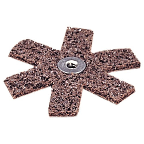 Scotch-Brite Star 3″ A CRS LS 25 per inner - Exact Tooling