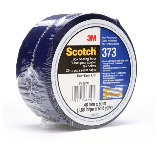 Scotch Box Sealing Tape 373 Blue 48 mm × 50 m - Exact Tooling