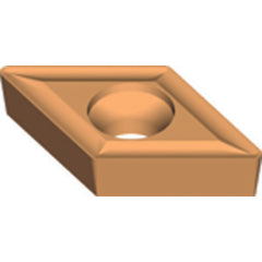 DCMT 3252 ZX3 UD52, .031″ Corner Radius, 5/32″ Thick, Turning Indexable Insert - Exact Tooling
