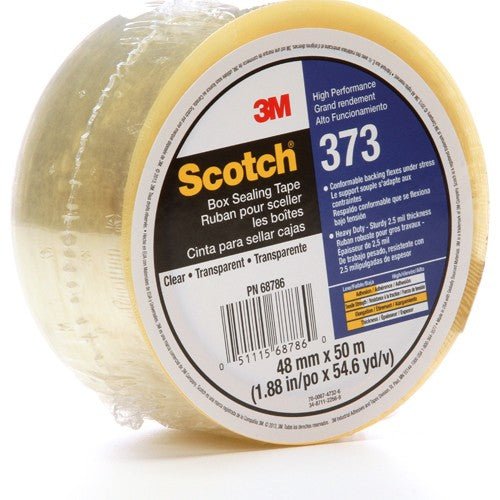 Scotch Box Sealing Tape 373 Clear 48 mm × 50 m - Exact Tooling