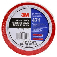 1X36 YDS 471 RED VINYL TAPE - Exact Tooling